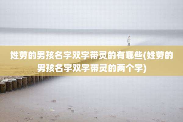 姓劳的男孩名字双字带灵的有哪些(姓劳的男孩名字双字带灵的两个字)