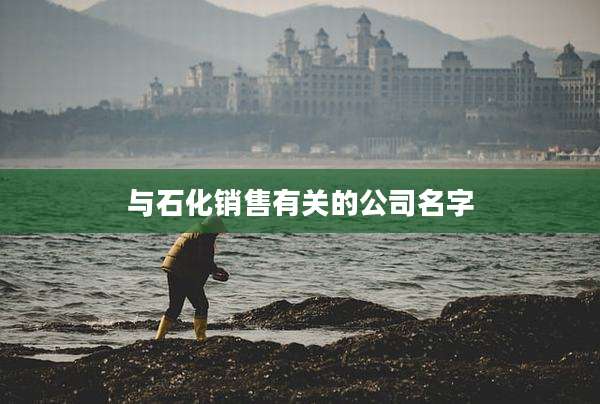 与石化销售有关的公司名字