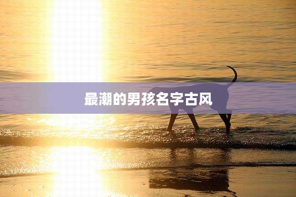 最潮的男孩名字古风