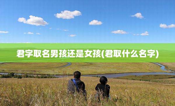 君字取名男孩还是女孩(君取什么名字)