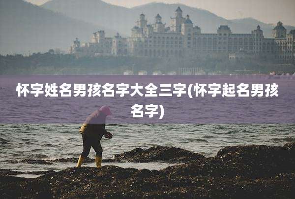 怀字姓名男孩名字大全三字(怀字起名男孩名字)