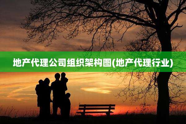 地产代理公司组织架构图(地产代理行业)