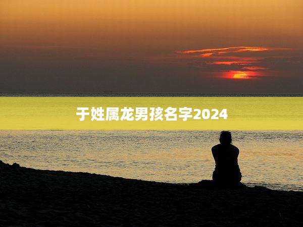 于姓属龙男孩名字2024