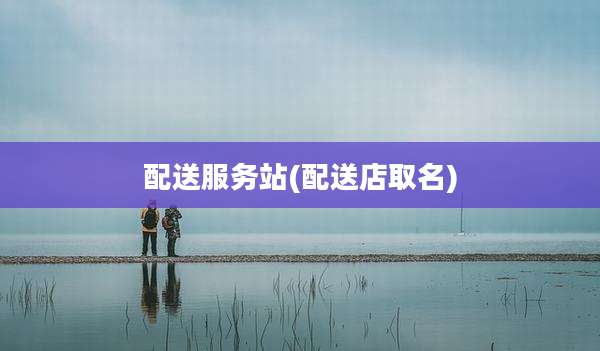 配送服务站(配送店取名)