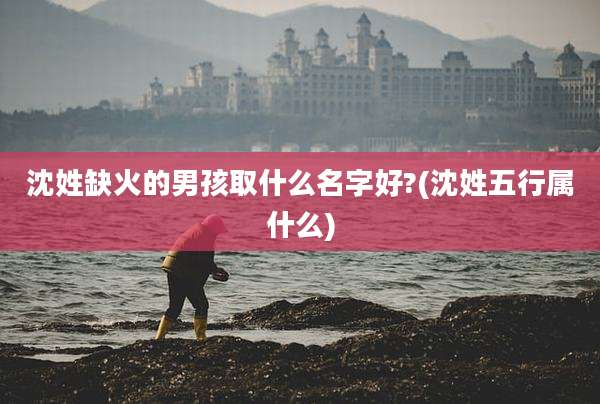 沈姓缺火的男孩取什么名字好?(沈姓五行属什么)