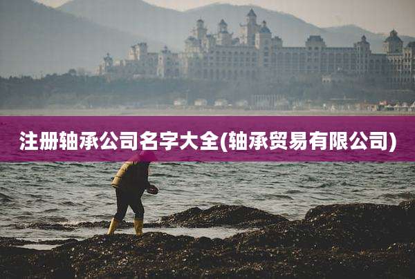 注册轴承公司名字大全(轴承贸易有限公司)