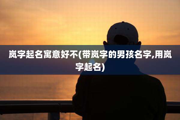 岚字起名寓意好不(带岚字的男孩名字,用岚字起名)