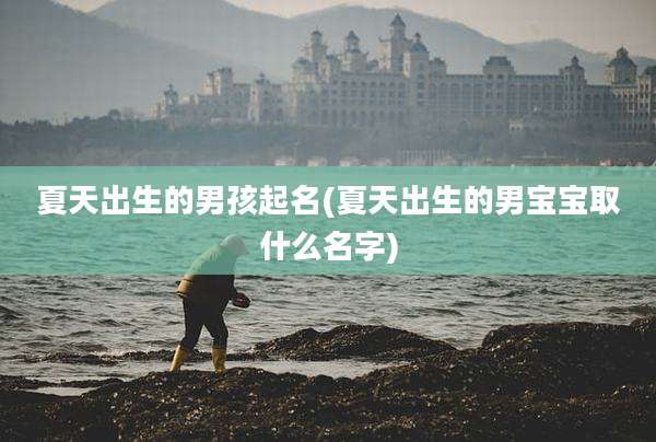 夏天出生的男孩起名(夏天出生的男宝宝取什么名字)