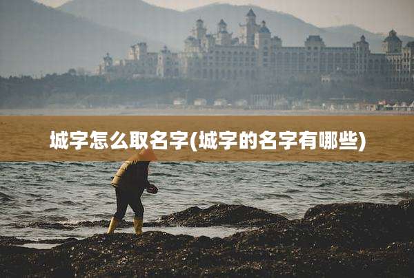 城字怎么取名字(城字的名字有哪些)