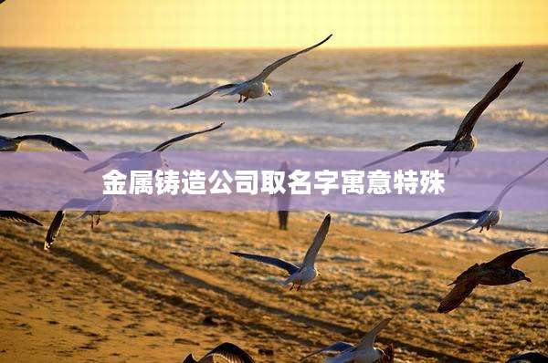 金属铸造公司取名字寓意特殊