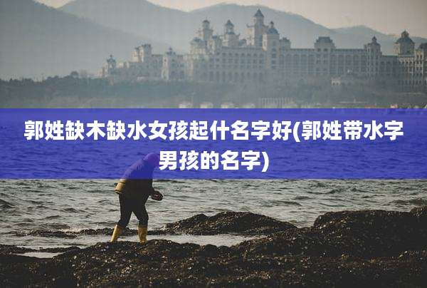 郭姓缺木缺水女孩起什名字好(郭姓带水字男孩的名字)