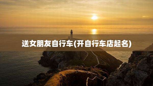 送女朋友自行车(开自行车店起名)