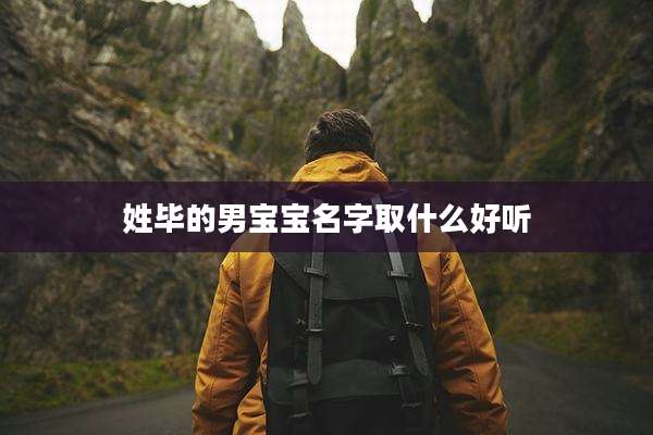 姓毕的男宝宝名字取什么好听