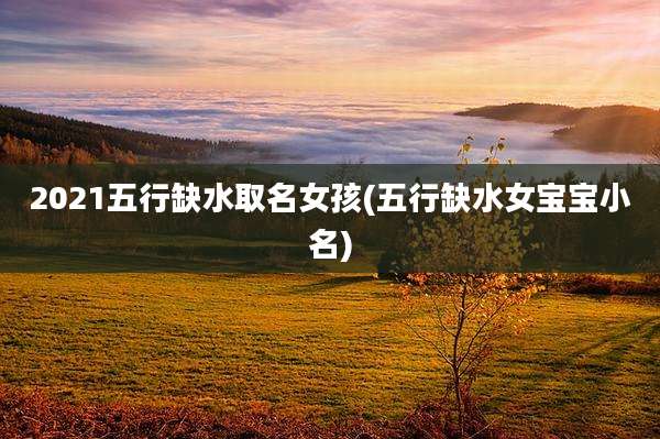 2021五行缺水取名女孩(五行缺水女宝宝小名)