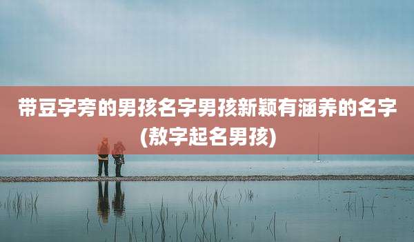 带豆字旁的男孩名字男孩新颖有涵养的名字(敖字起名男孩)