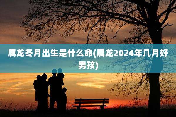 属龙冬月出生是什么命(属龙2024年几月好男孩)