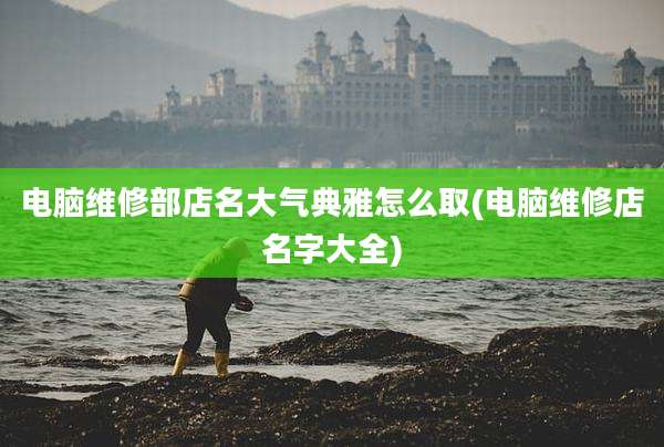 电脑维修部店名大气典雅怎么取(电脑维修店名字大全)