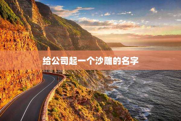 给公司起一个沙雕的名字