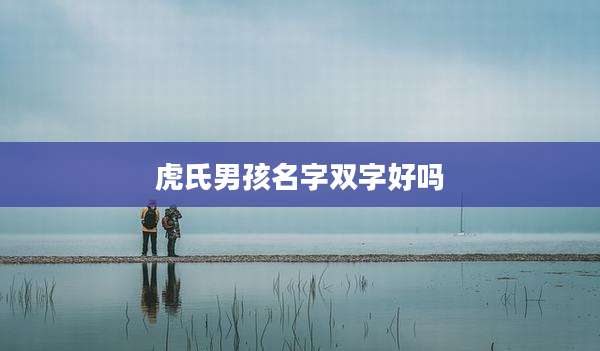 虎氏男孩名字双字好吗