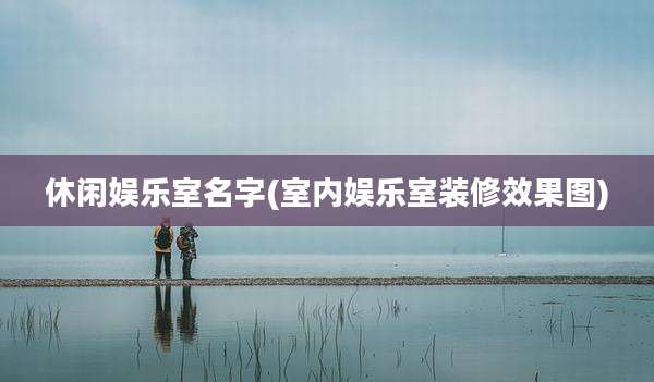 休闲娱乐室名字(室内娱乐室装修效果图)