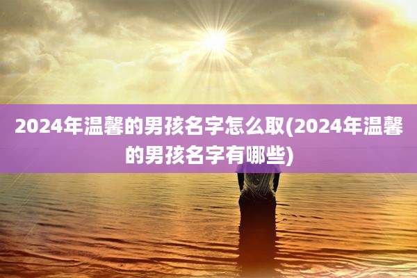 2024年温馨的男孩名字怎么取(2024年温馨的男孩名字有哪些)