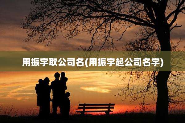 用振字取公司名(用振字起公司名字)