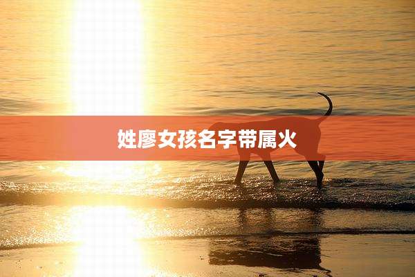 姓廖女孩名字带属火
