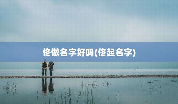 佟做名字好吗(佟起名字)
