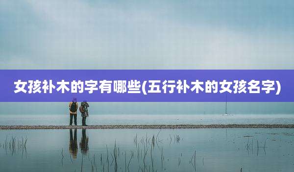 女孩补木的字有哪些(五行补木的女孩名字)