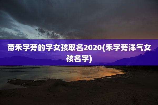 带禾字旁的字女孩取名2020(禾字旁洋气女孩名字)