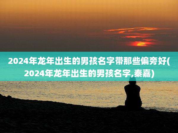 2024年龙年出生的男孩名字带那些偏旁好(2024年龙年出生的男孩名字,秦嘉)