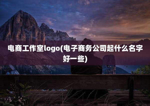 电商工作室logo(电子商务公司起什么名字好一些)