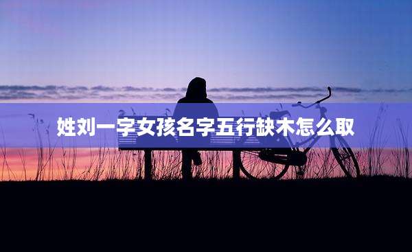 姓刘一字女孩名字五行缺木怎么取