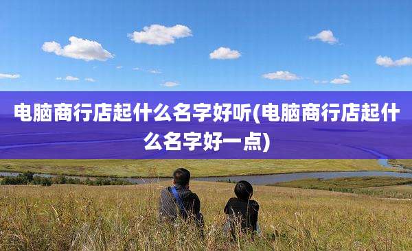 电脑商行店起什么名字好听(电脑商行店起什么名字好一点)