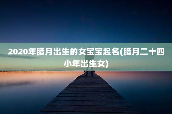 2020年腊月出生的女宝宝起名(腊月二十四小年出生女)