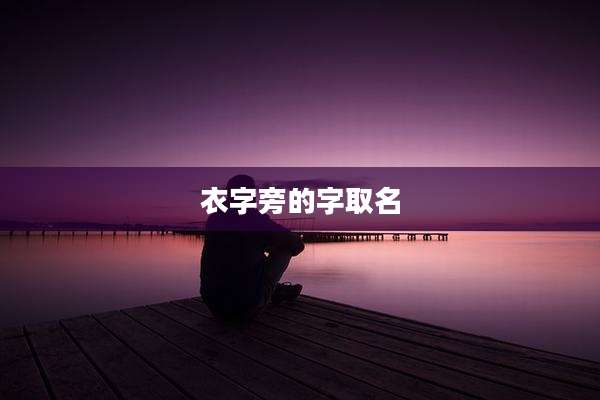 衣字旁的字取名