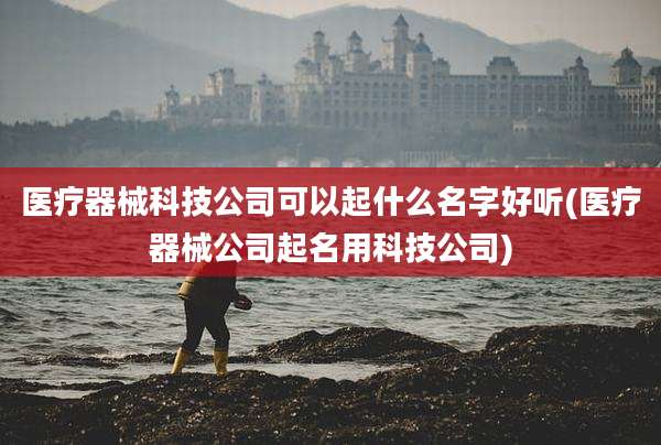 医疗器械科技公司可以起什么名字好听(医疗器械公司起名用科技公司)