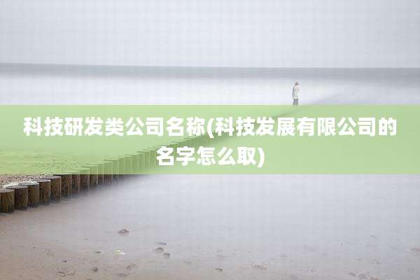 科技研发类公司名称(科技发展有限公司的名字怎么取)