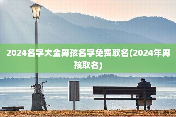 2024名字大全男孩名字免费取名(2024年男孩取名)