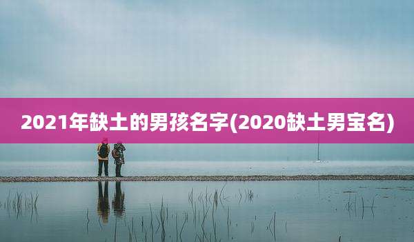 2021年缺土的男孩名字(2020缺土男宝名)