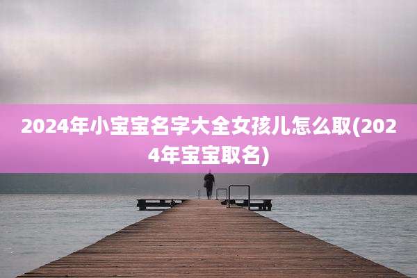 2024年小宝宝名字大全女孩儿怎么取(2024年宝宝取名)