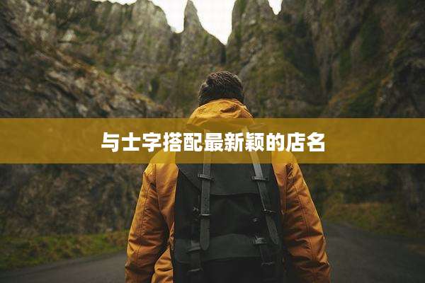 与士字搭配最新颖的店名