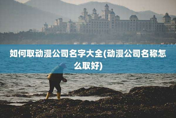 如何取动漫公司名字大全(动漫公司名称怎么取好)