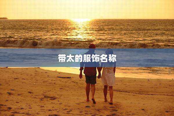 带太的服饰名称