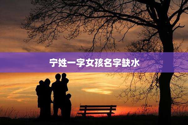 宁姓一字女孩名字缺水