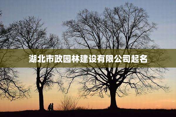 湖北市政园林建设有限公司起名