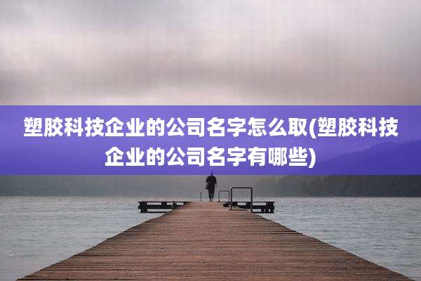 塑胶科技企业的公司名字怎么取(塑胶科技企业的公司名字有哪些)
