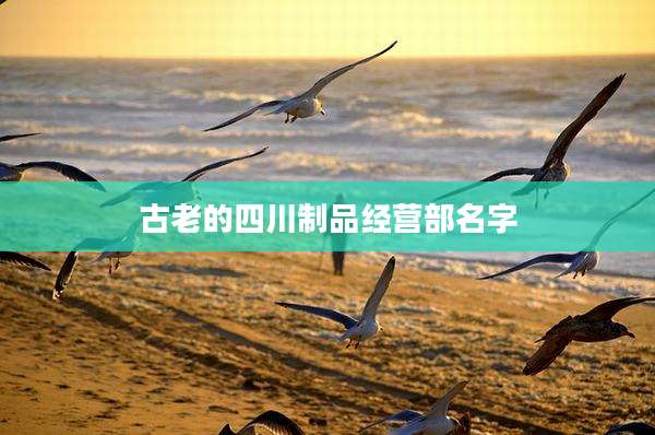 古老的四川制品经营部名字