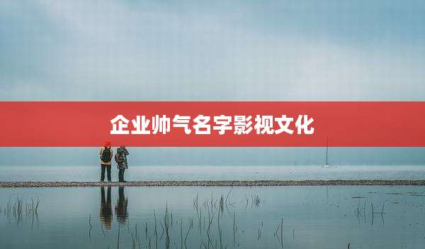 企业帅气名字影视文化