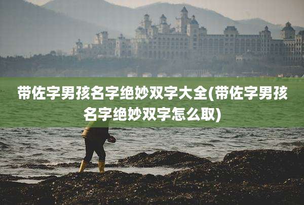 带佐字男孩名字绝妙双字大全(带佐字男孩名字绝妙双字怎么取)